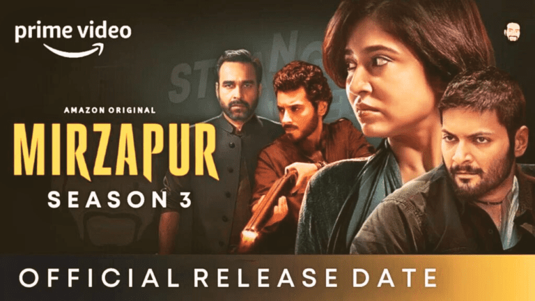 Mirzapur 3 first look and Release Date