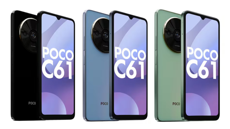 Poco C61 in India